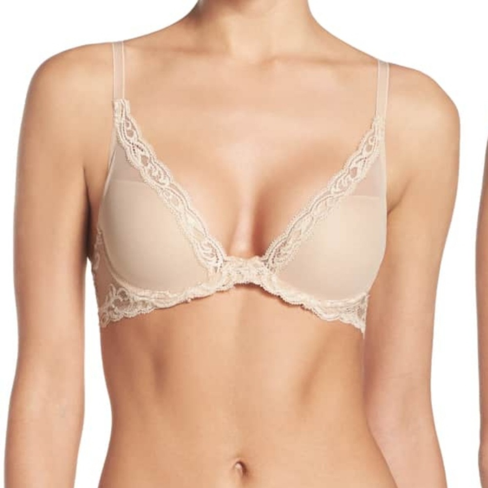Nordstrom Natori Feathers 34DD Nude Bra